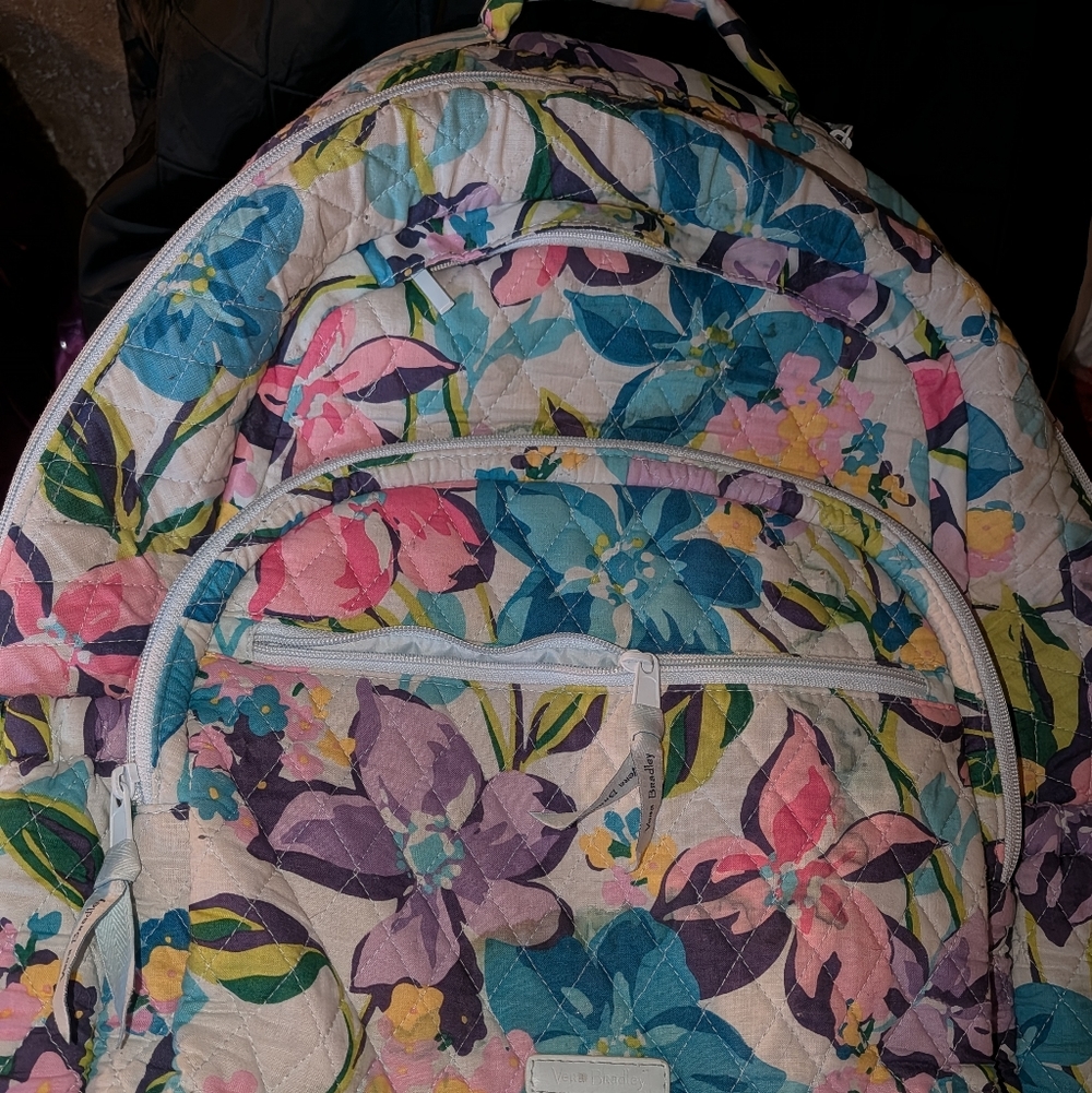 Light Blue Quilted Bag